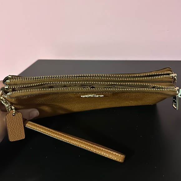 Coach Double Zip Wristlet - Picture 2 of 11